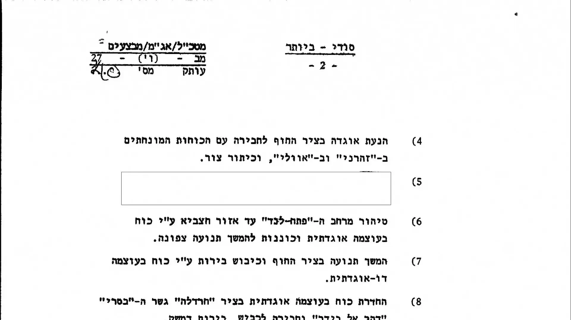 "פקודת אורנים", מבצע שלום הגליל, אפריל 1982 "פקודת אורנים", מבצע שלום הגליל, אפריל 1982