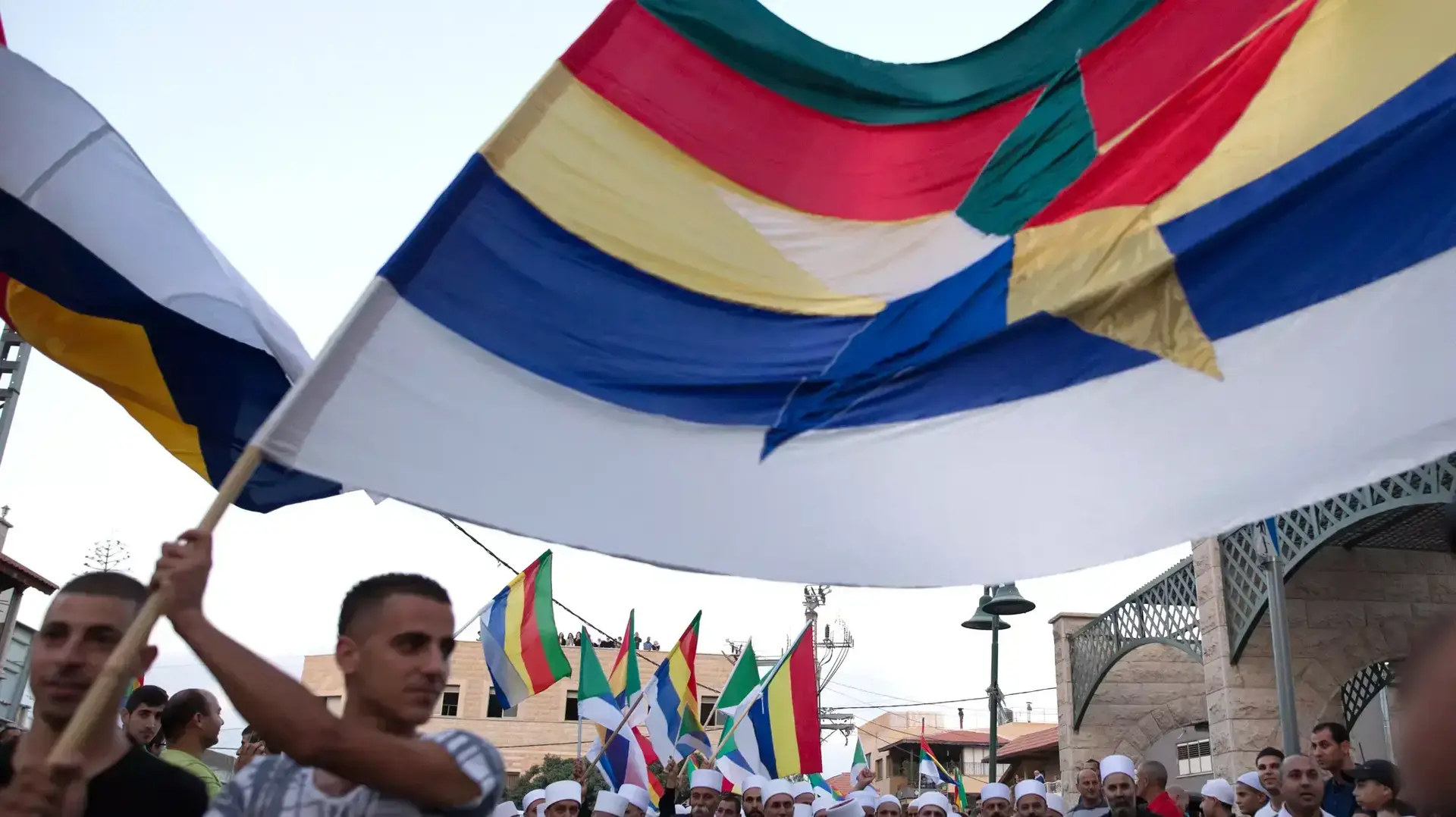 הפגנת הדרוזים למען בני משפחותיהם בסוריה , כפר ירכא, 14 ביוני 2015