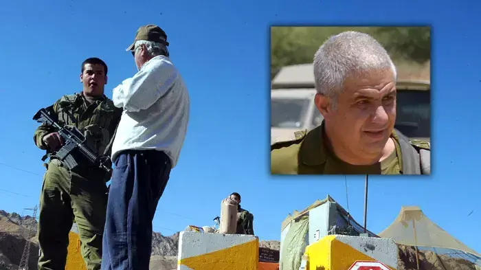 דובר צה"ל תא"ל מוטי אלמוז על רקע מחסום אילת