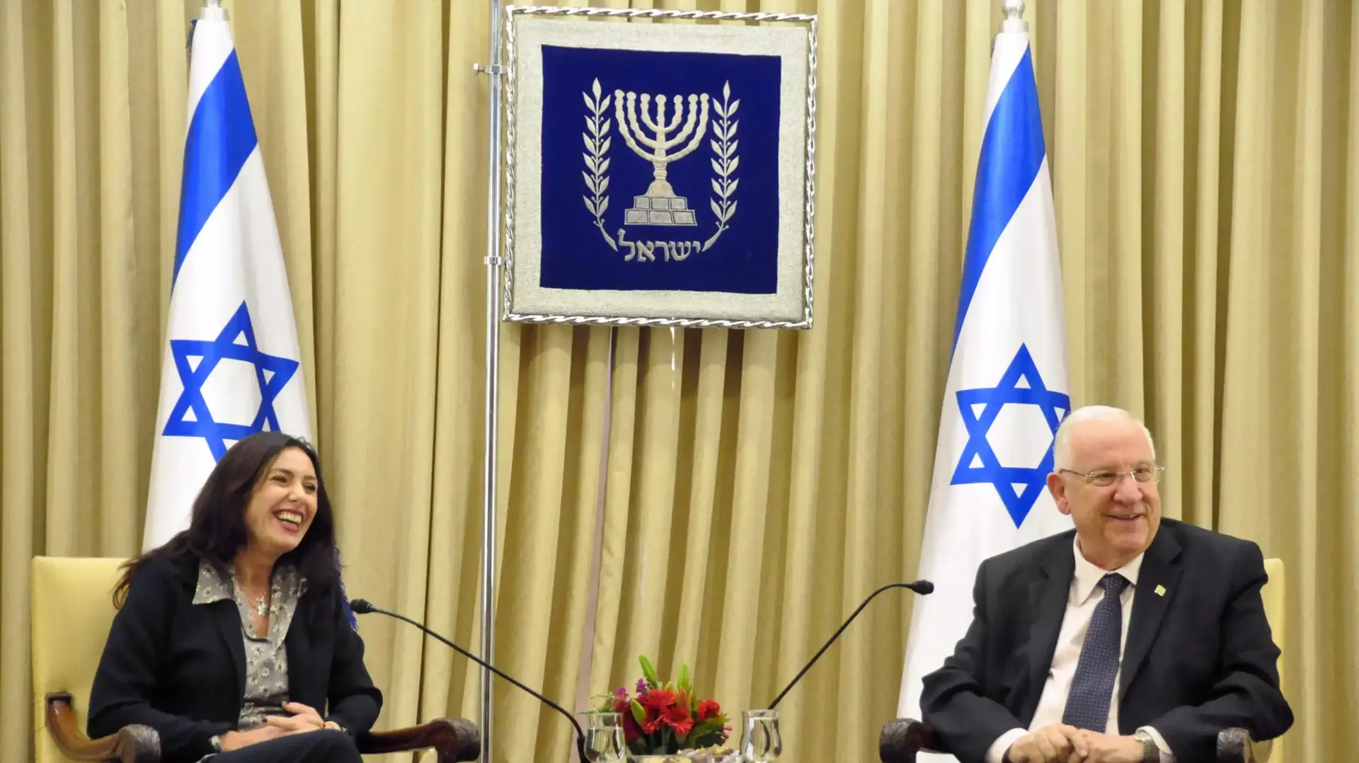 נשיא המדינה ערך היום מפגש עם שרת התרבות ואמנים ישראלים בבית הנשיא בירושלים, יוני 2015 נשיא המדינה ערך היום מפגש עם שרת התרבות ואמנים ישראלים בבית הנשיא בירושלים, יוני 2015