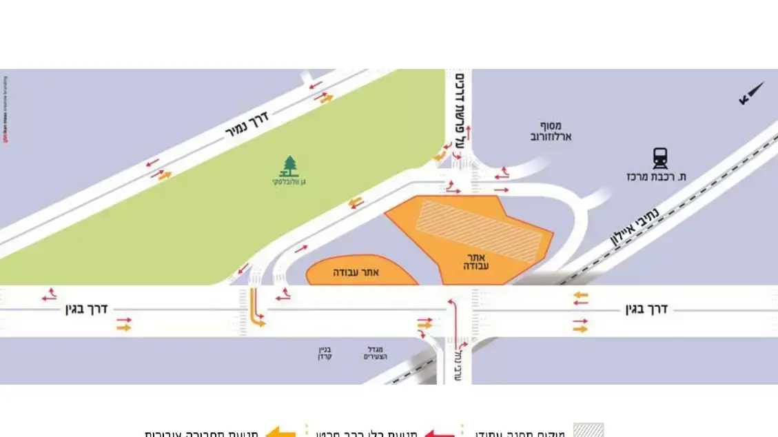 תחנה תת קרקעית ארלוזורוב, הרכבת הקלה, תל אביב תחנה תת קרקעית ארלוזורוב, הרכבת הקלה, תל אביב