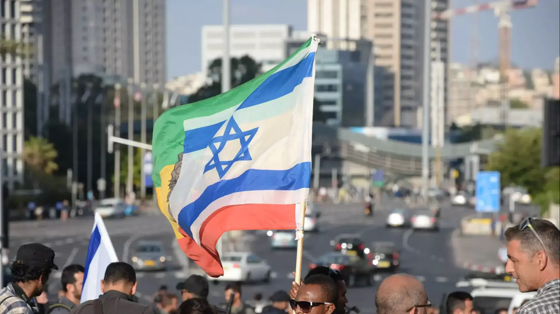 הפגנת יוצאי אתיופיה, תל אביב, 22 ביוני 2015 הפגנת יוצאי אתיופיה, תל אביב, 22 ביוני 2015