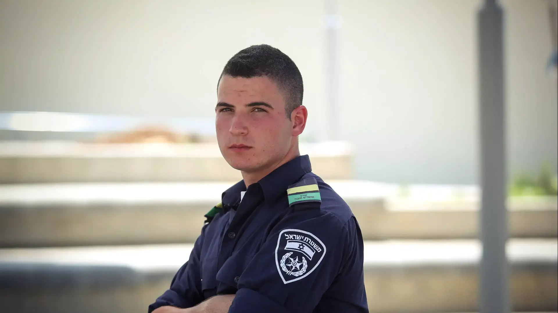 רועי אברהמי, הבן של רס"ל יוסף אברהמי מהרוגי הלינץ' ברמאללה, יוני 2015