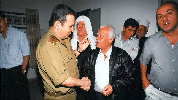 סלים שופי עם אהוד ברק