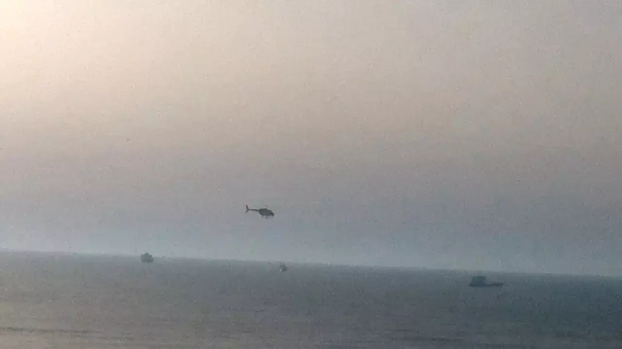 חיפושים אחר צעיר שטבע בחוף מי עמי באשדוד, 27 ביוני 2015