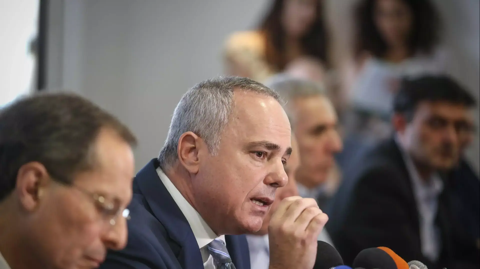 מסיבת עיתונאים על "מתווה הגז", 30 יוני 2015 מסיבת עיתונאים על "מתווה הגז", 30 יוני 2015