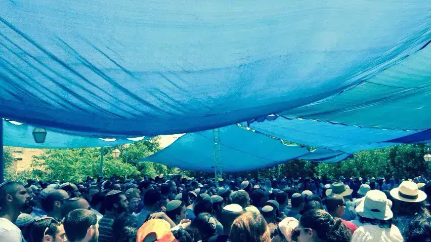 הלווית מלאכי רוזנפלד, כוכב השחר, יולי 2015 הלווית מלאכי רוזנפלד, כוכב השחר, יולי 2015