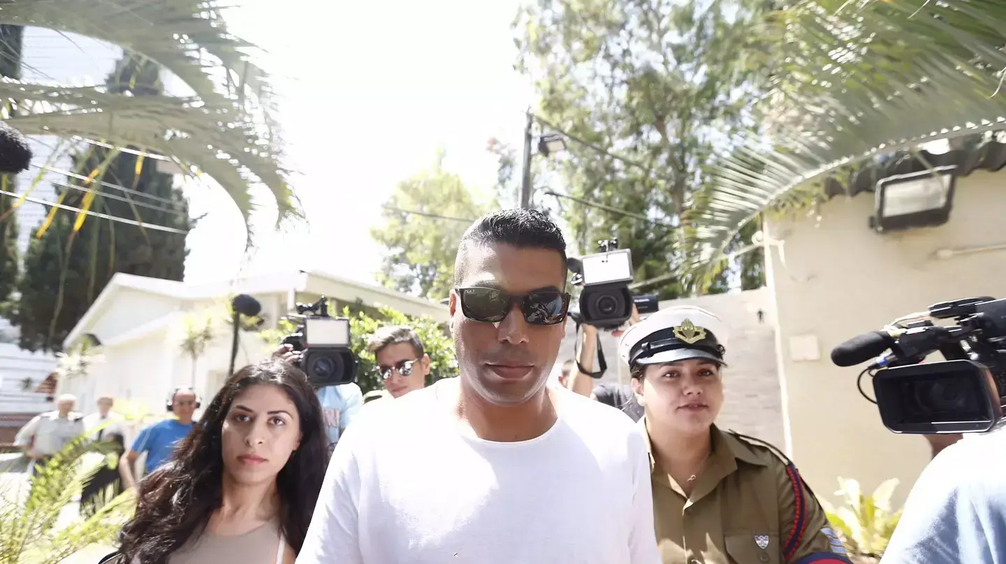 לירן חג'בי בבית הדין הצבאי בהכרעה בעונשו, יוני 2015 לירן חג'בי בבית הדין הצבאי בהכרעה בעונשו, יוני 2015