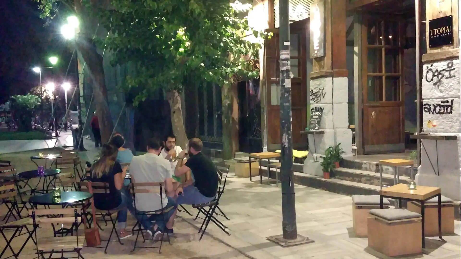 פאב "אוטופיה" באתונה, יוון