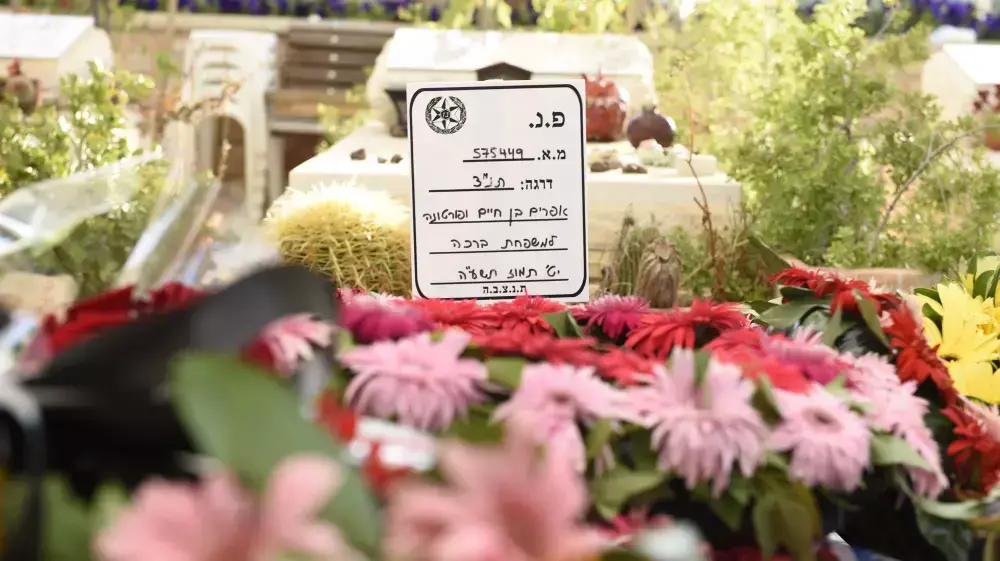 קברו של אפרים ברכה, 6 יולי 2015 קברו של אפרים ברכה, 6 יולי 2015