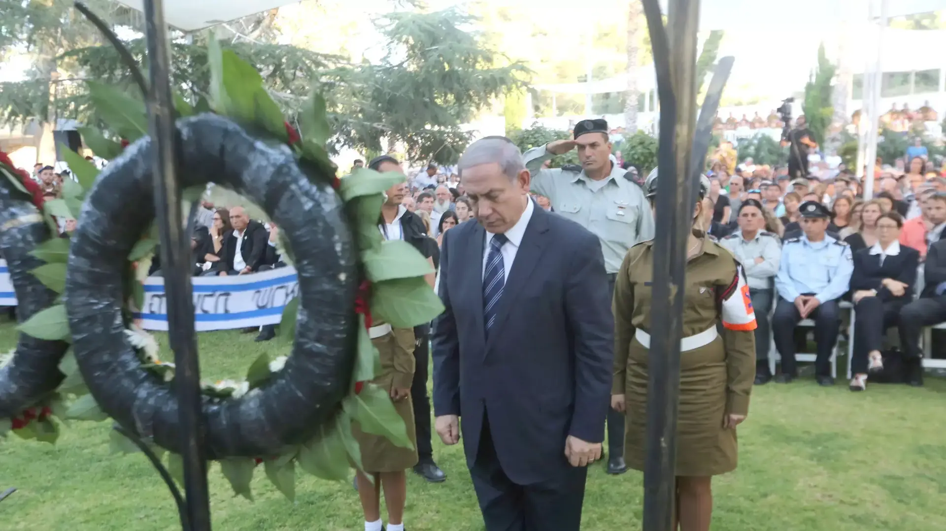טקס אזכרה לחללי צוק איתן, 6 ביולי 2015 טקס אזכרה לחללי צוק איתן, 6 ביולי 2015