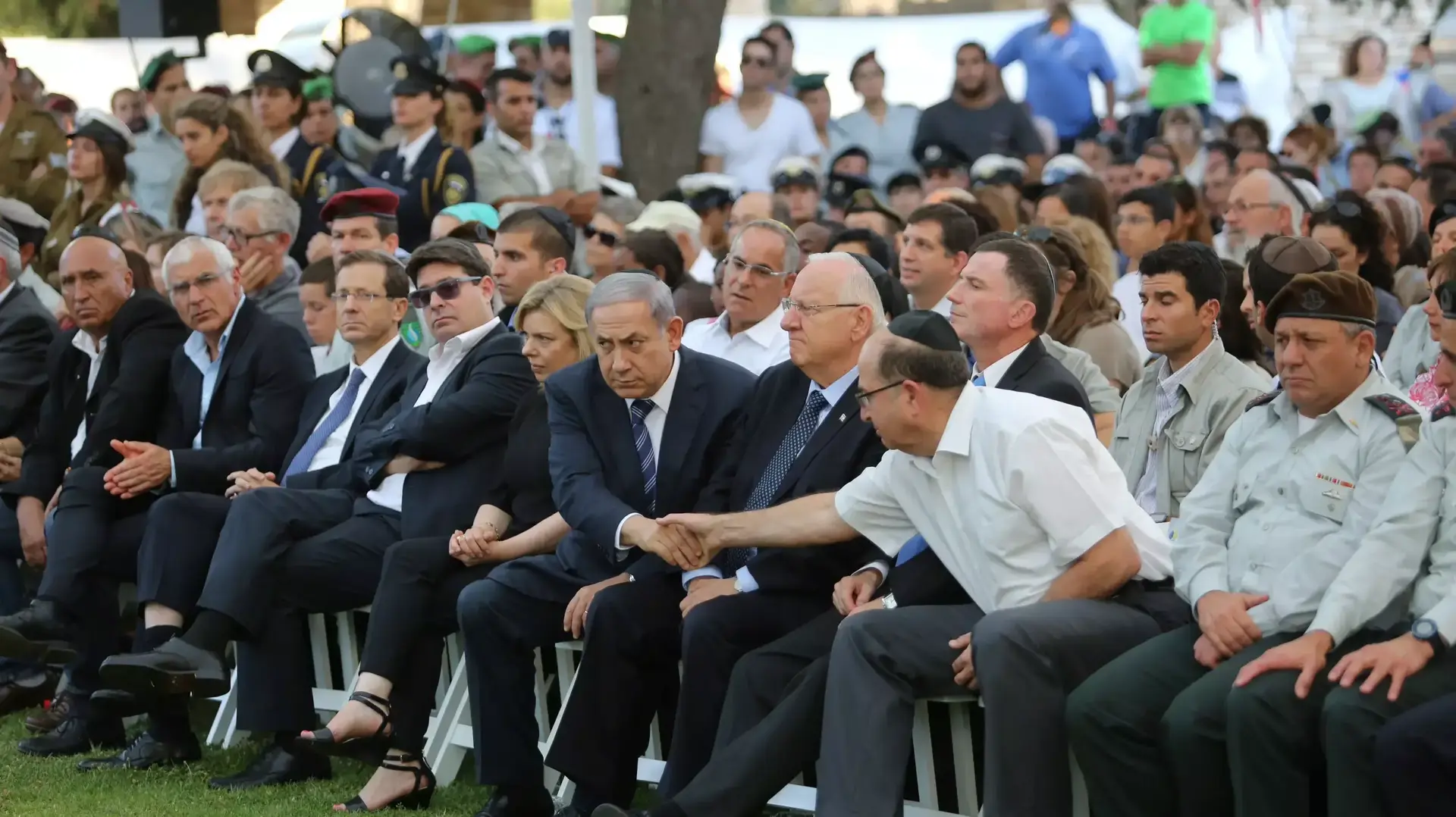 טקס אזכרה לחללי צוק איתן, 6 ביולי 2015 טקס אזכרה לחללי צוק איתן, 6 ביולי 2015