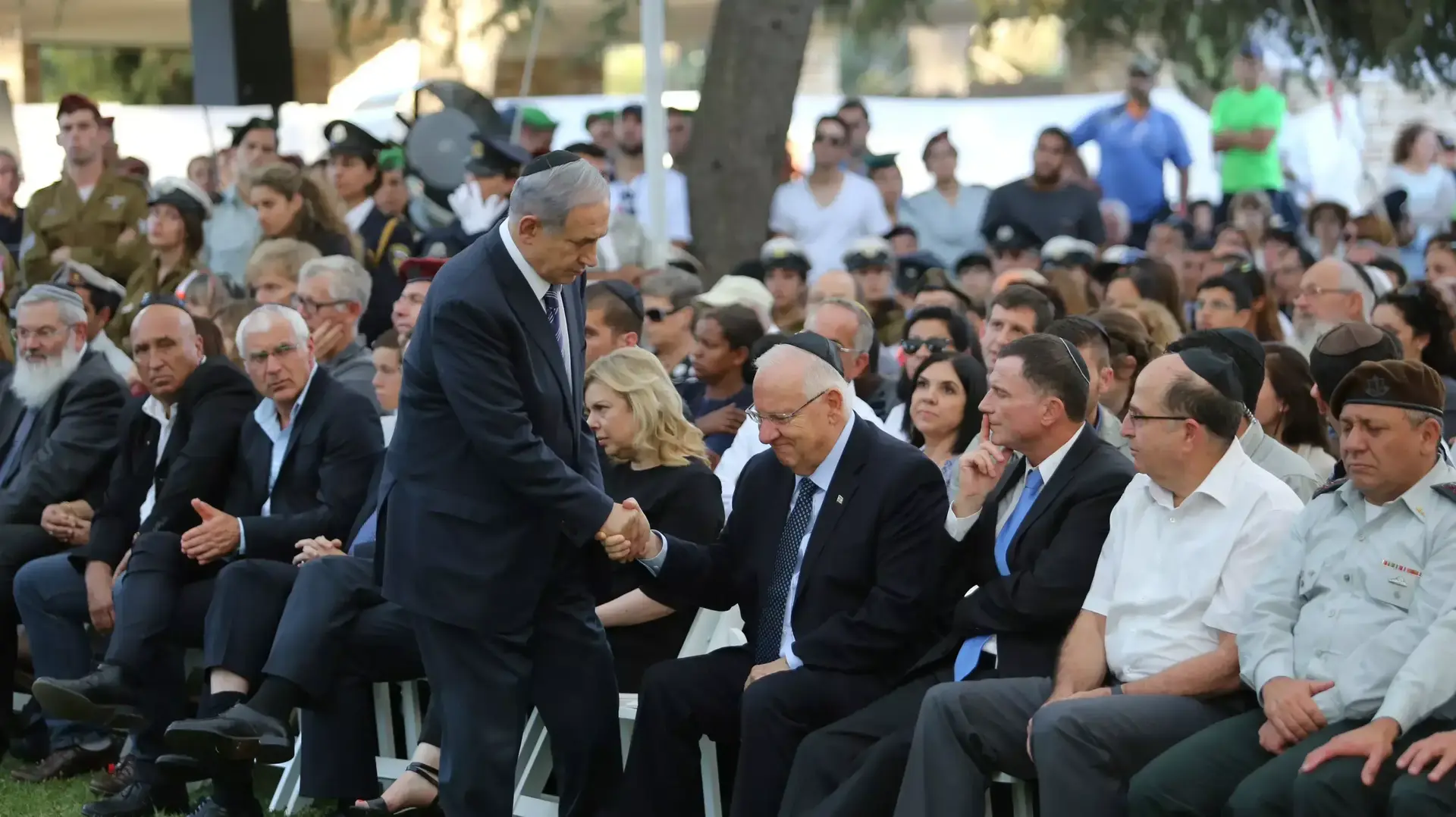 טקס אזכרה לחללי צוק איתן, 6 ביולי 2015 טקס אזכרה לחללי צוק איתן, 6 ביולי 2015