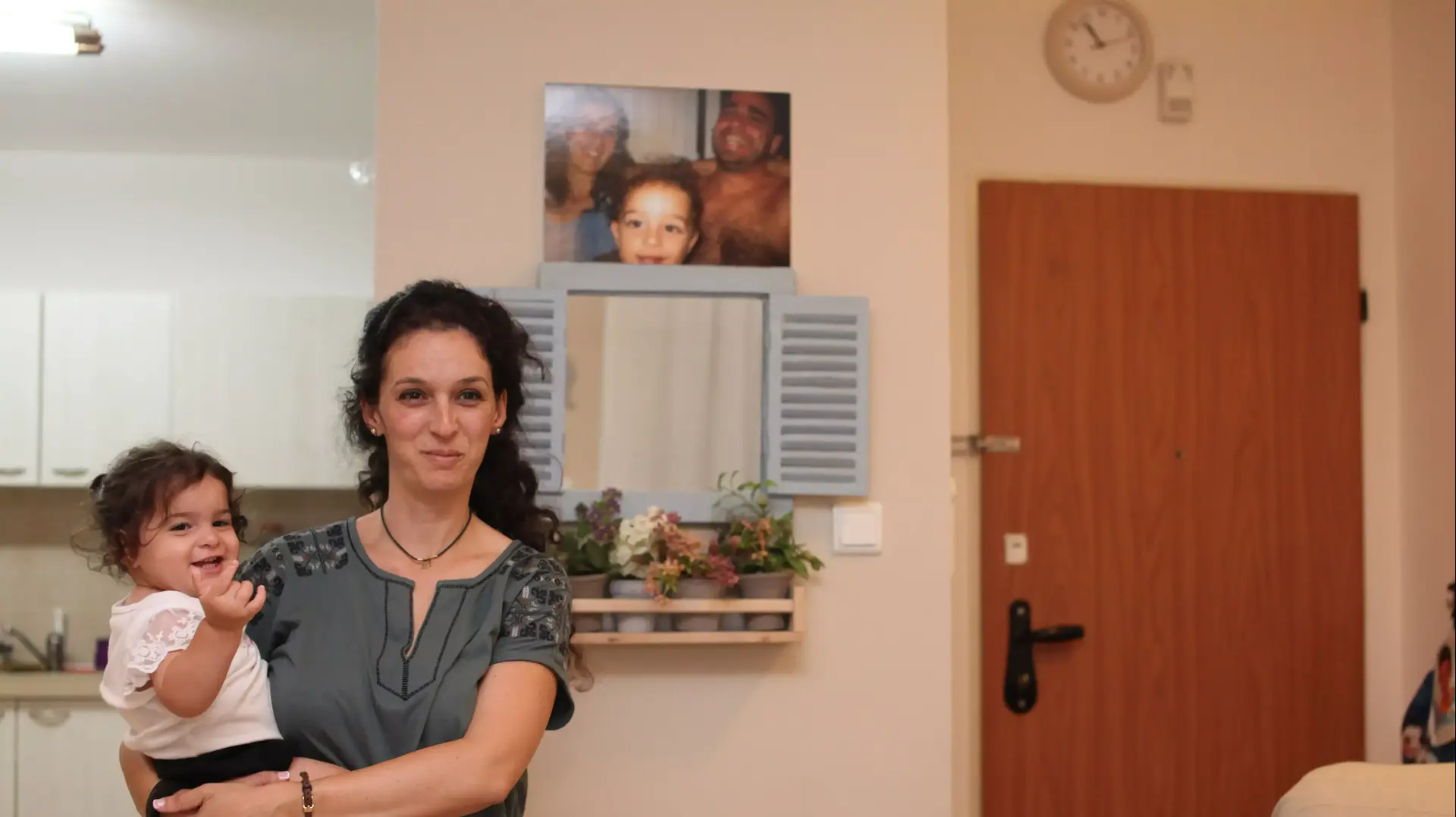 מוריה אשכנזי, אלמנתו של רס"ר יאיר אשכנזי, יולי 2015