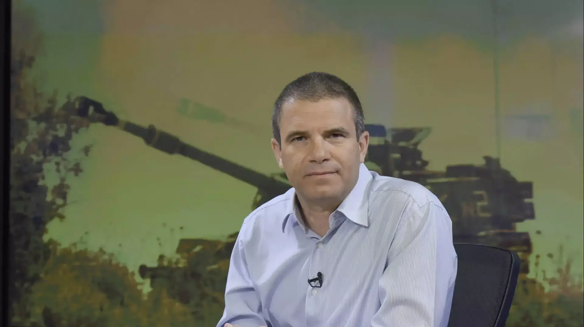 תא"ל במיל' גל הירש באולפן וואלה!NEWS, יולי 2015