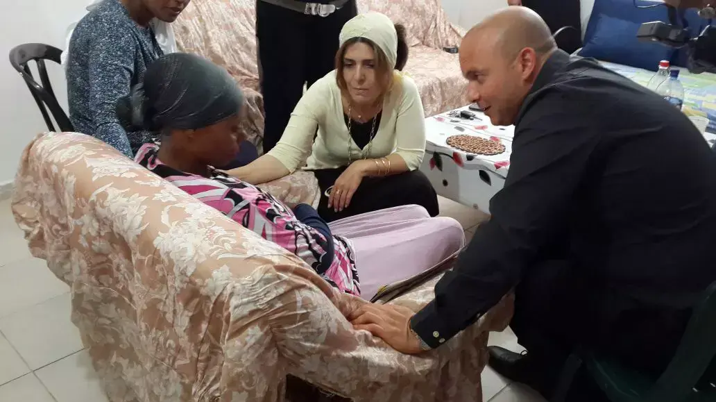 ראש עיריית אשקלון בבית משפחה מנגיסטו, 9 ביולי 2015 ראש עיריית אשקלון בבית משפחה מנגיסטו, 9 ביולי 2015