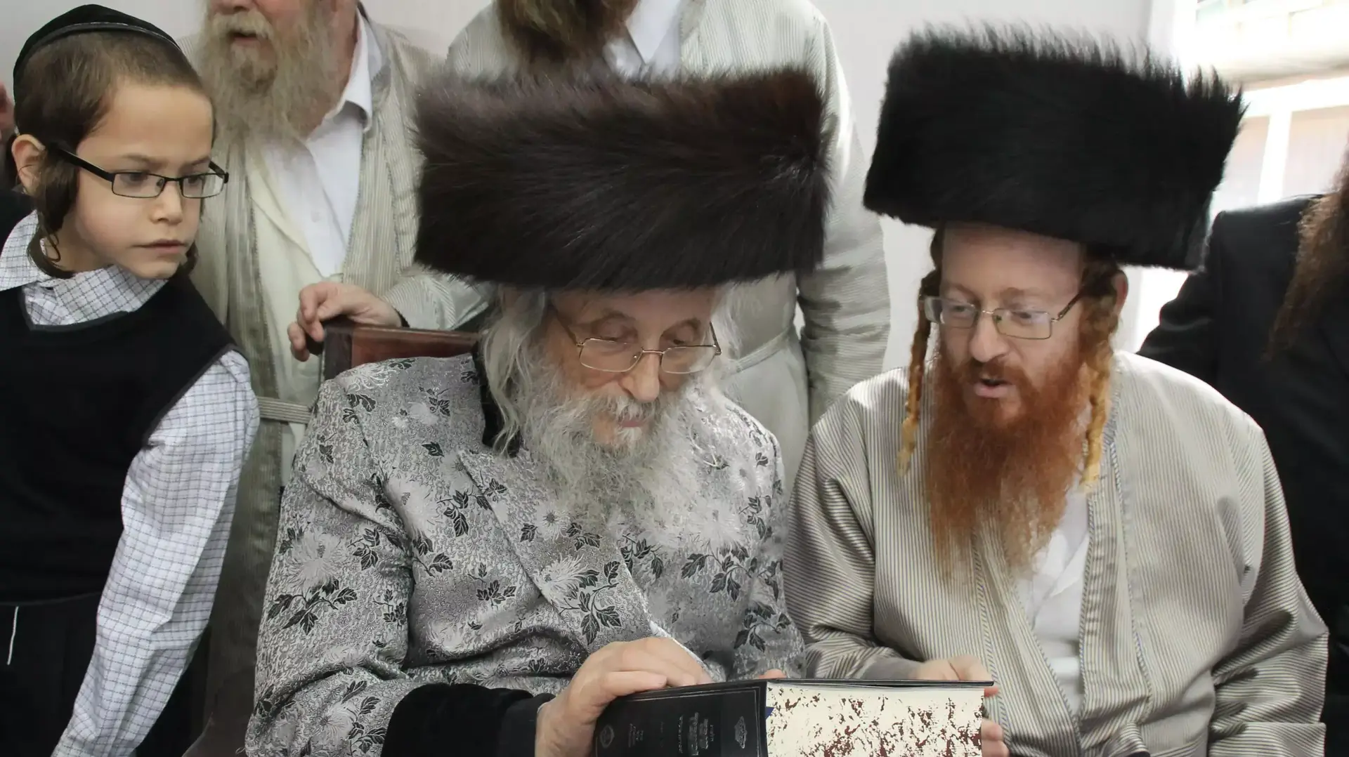 הרב יצחק טוביה וייס, מנהיג "העדה החרדית", יולי 2015 הרב יצחק טוביה וייס, מנהיג "העדה החרדית", יולי 2015