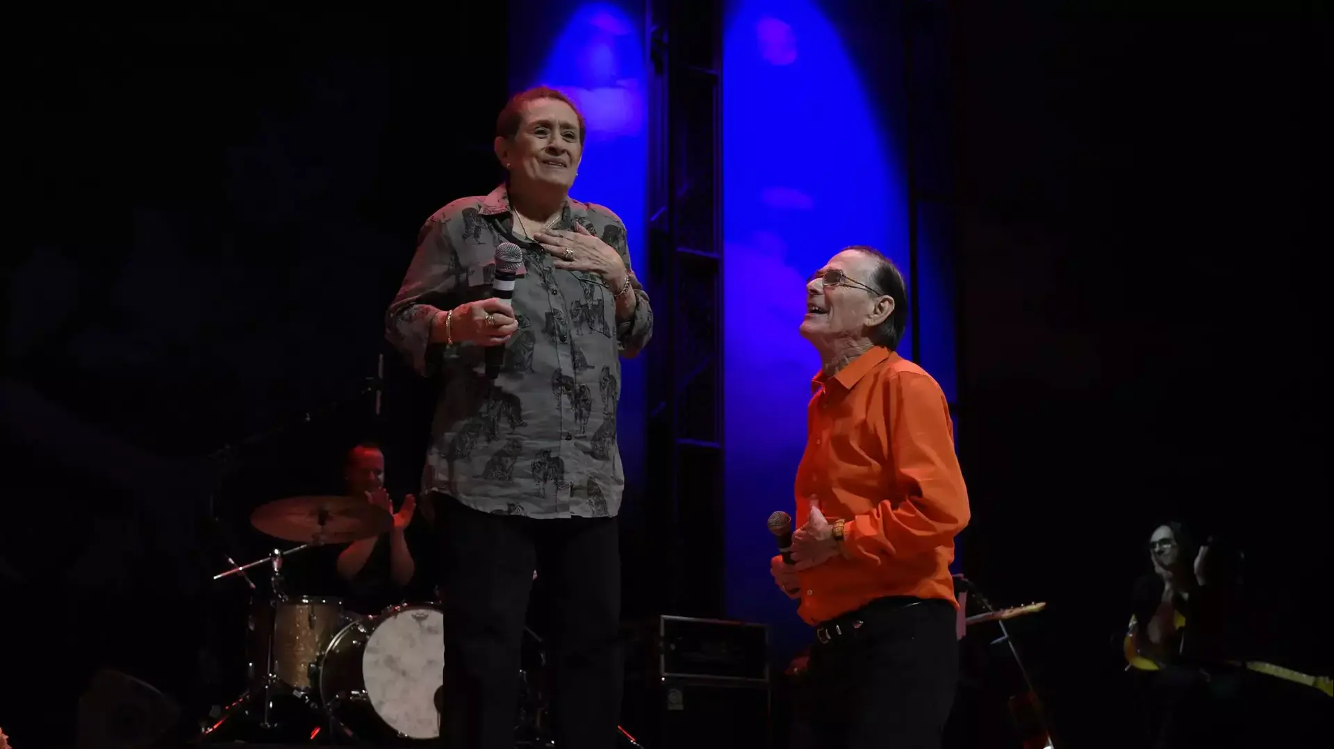 יונה עטרי ואילי גורליצקי באירוע מחווה גורליצקי, 17 ביולי 2015 יונה עטרי ואילי גורליצקי באירוע מחווה גורליצקי, 17 ביולי 2015