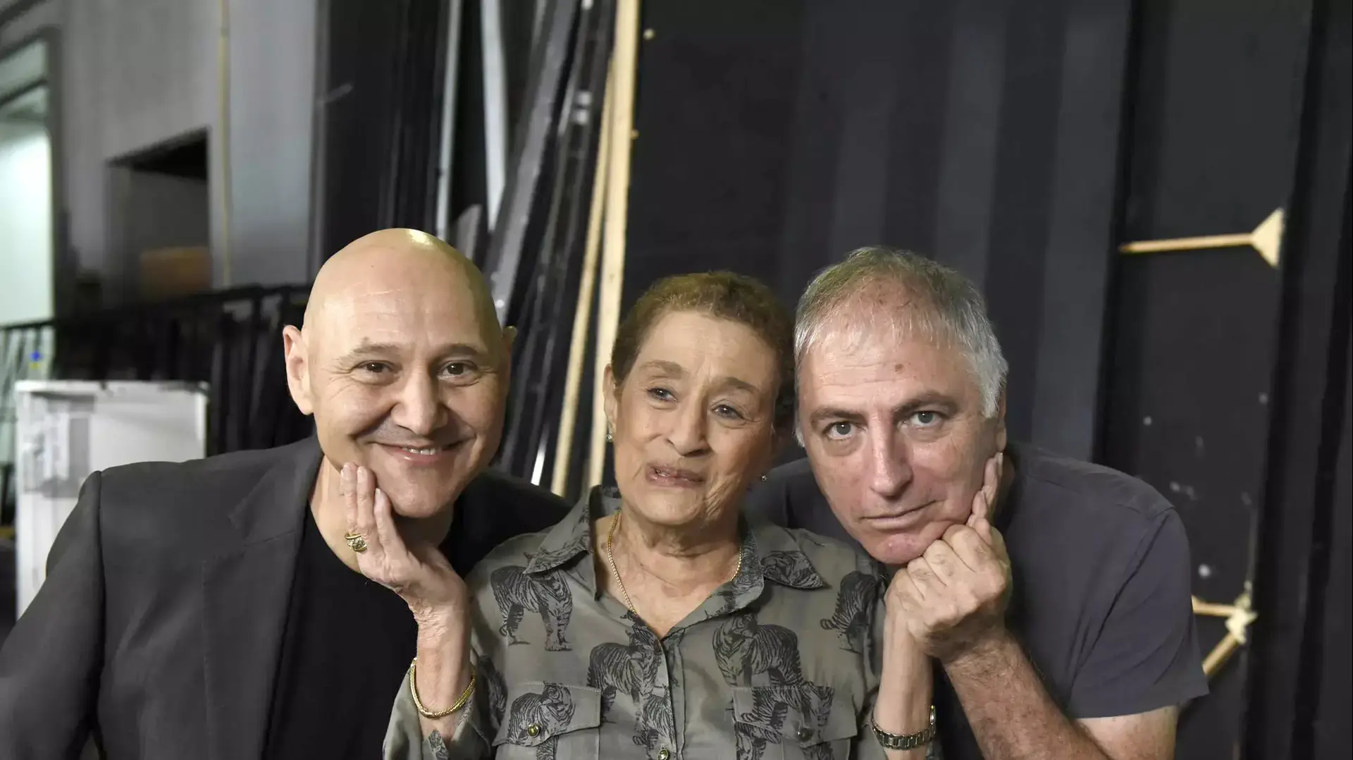 יונה עטרי, יאיר ניצני ודני בסן באירוע מחווה לאילי גורליצקי, 17 ביולי 2015 יונה עטרי, יאיר ניצני ודני בסן באירוע מחווה לאילי גורליצקי, 17 ביולי 2015
