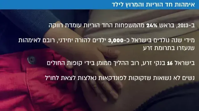 אימהות חד הוריות והמרוץ לילד אימהות חד הוריות והמרוץ לילד