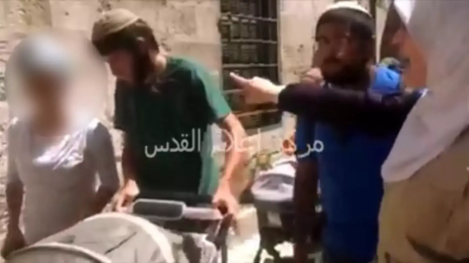 אישה צעקה "מוחמד חזיר" באזור הר הבית שבירושלים 