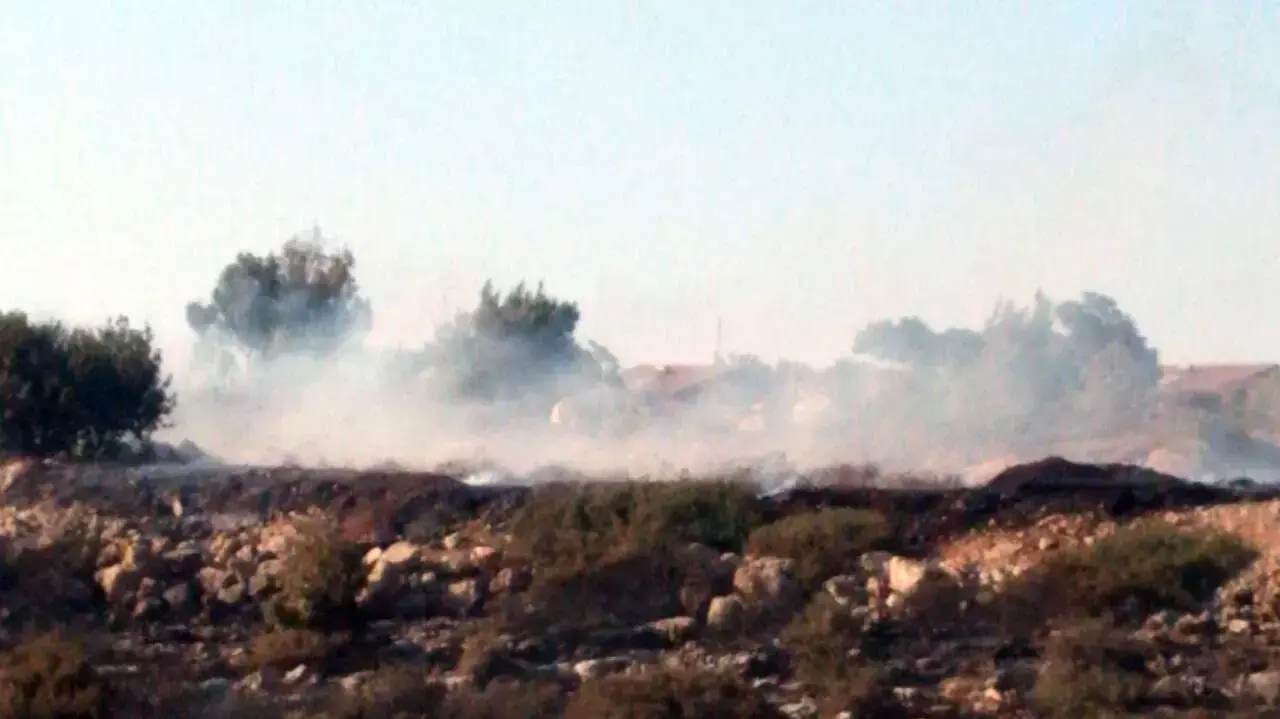 שריפה שפרצה ביער הנמצא בסמוך ליישוב הושעיה שבאזור נצרת, יולי 2015 שריפה שפרצה ביער הנמצא בסמוך ליישוב הושעיה שבאזור נצרת, יולי 2015