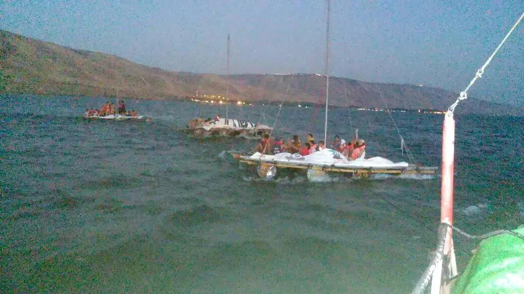 הרפסודיה המסורתית של התנועה הקיבוצית בכינרת, יולי 2015 הרפסודיה המסורתית של התנועה הקיבוצית בכינרת, יולי 2015