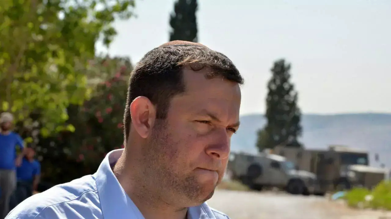 יוסי דגן, ראש המועצה האזורית שומרון נמצא בשא-נור, יולי 2015 יוסי דגן, ראש המועצה האזורית שומרון נמצא בשא-נור, יולי 2015