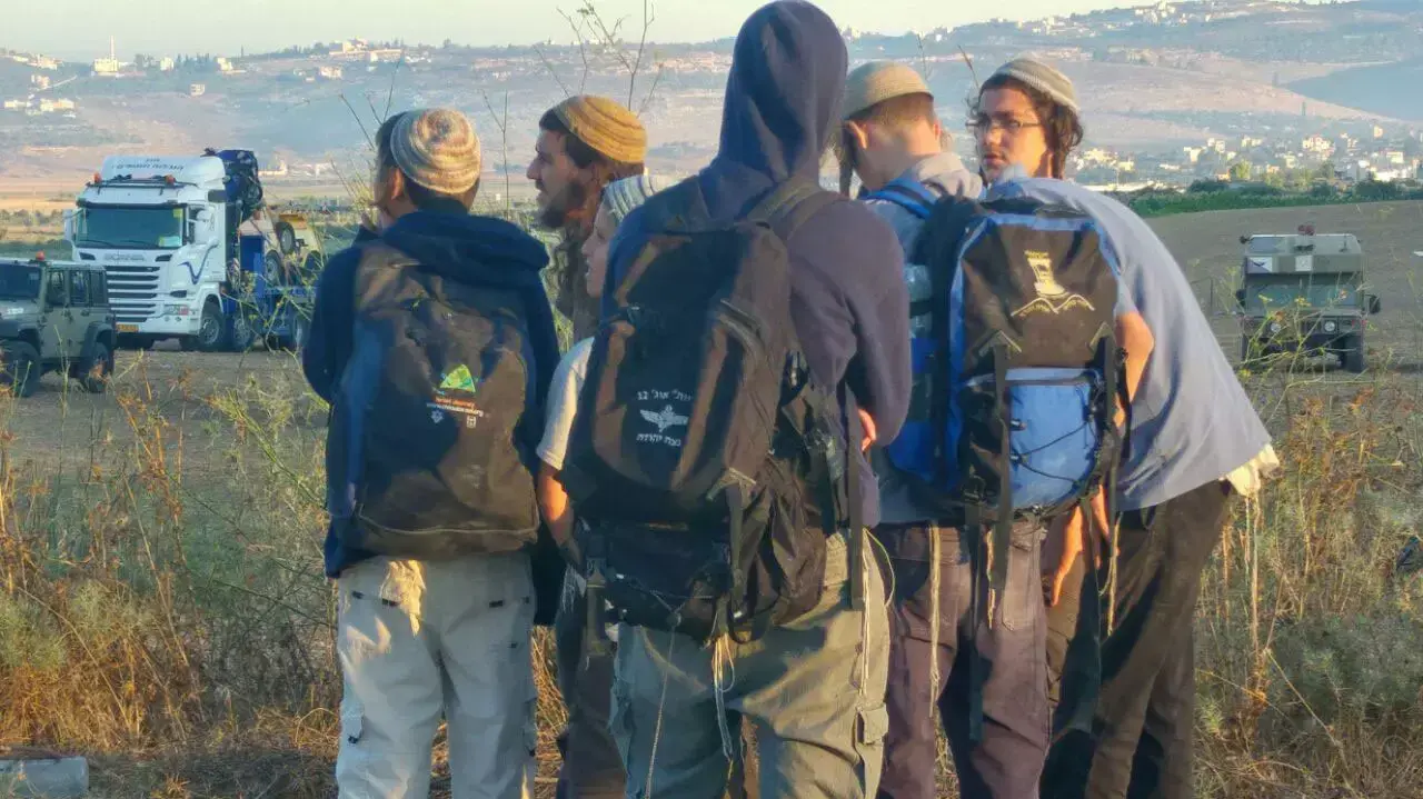 ההתנחלות שא-נור, 30 ביולי 2015 ההתנחלות שא-נור, 30 ביולי 2015