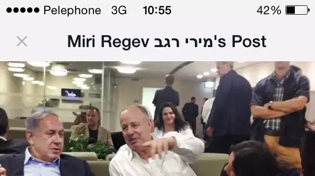 פוסטים שהעלתה השרה מירי רגב בפייסבוק, ליל 29 ביולי 2015 פוסטים שהעלתה השרה מירי רגב בפייסבוק, ליל 29 ביולי 2015