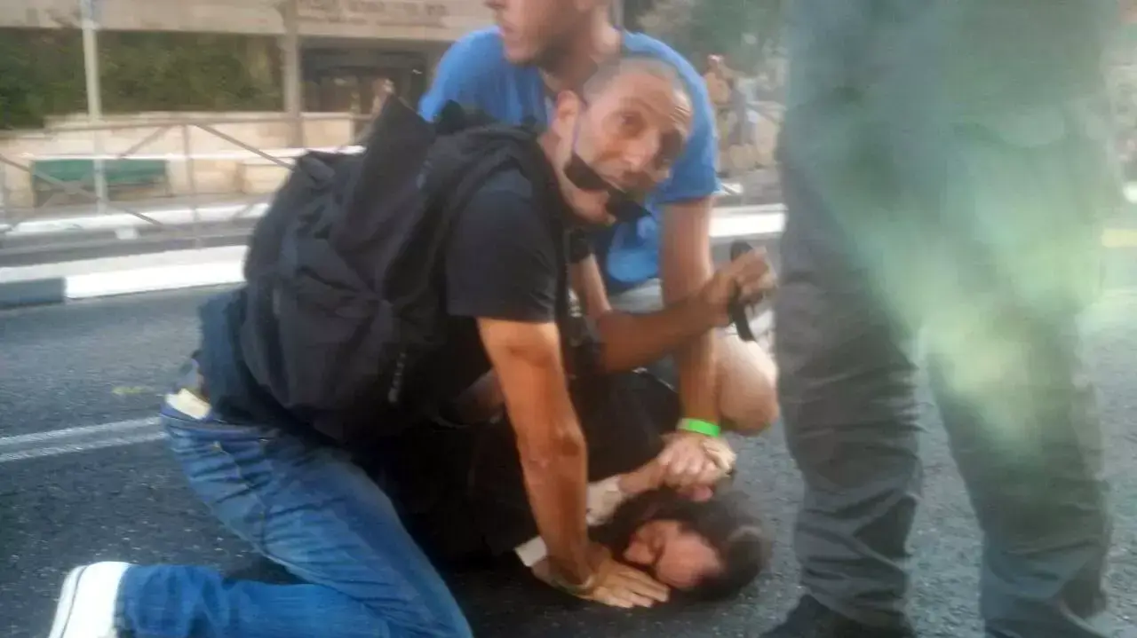 חרדי דקר במצעד הגאווה, יולי 2015