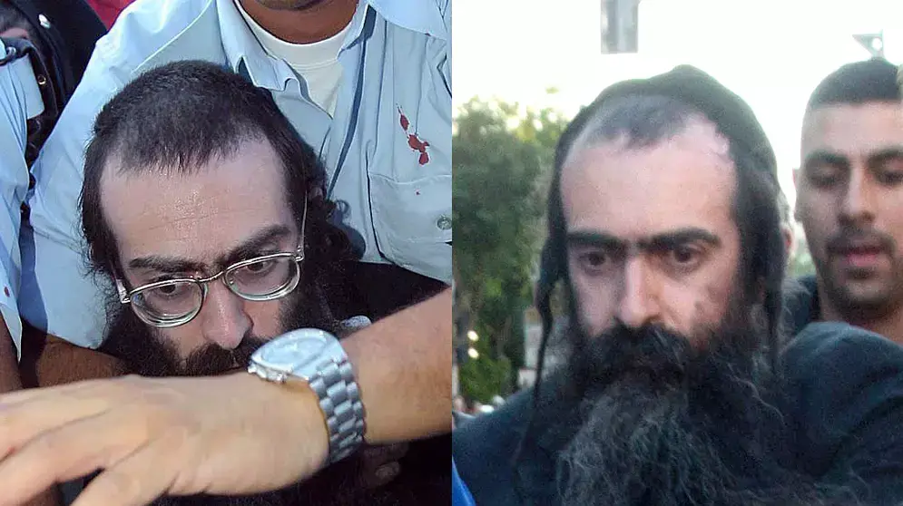 ישי שליסל, הדוקר במצעד הגאווה ב2005 וב2015. יולי 2015 ישי שליסל, הדוקר במצעד הגאווה ב2005 וב2015. יולי 2015
