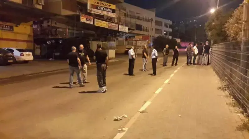 זירת הרצח בכפר בענה, שבה נהרג מוחמד חסרמה זירת הרצח בכפר בענה, שבה נהרג מוחמד חסרמה