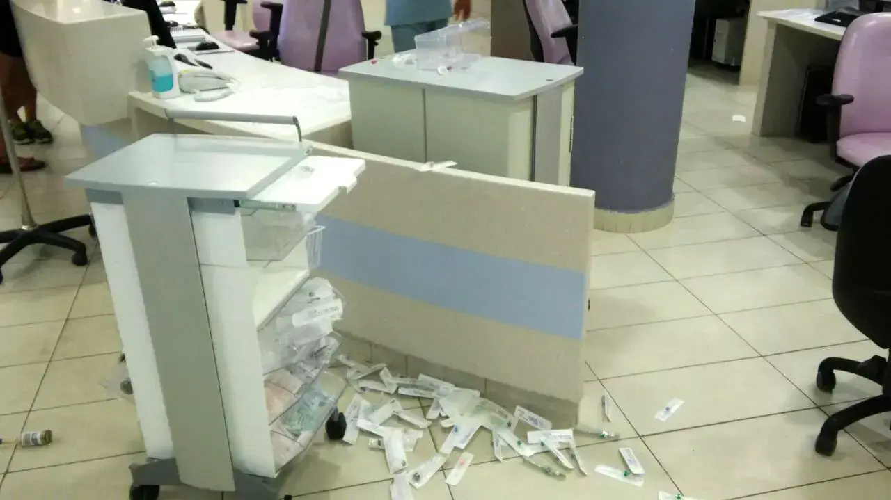תושב נתניה התפרע בחדר מיון בבית החולים יוספטל, אילת, אוגוסט 2015