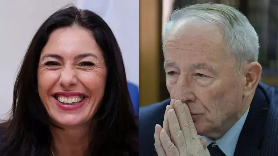 יהודה ויינשטיין היועץ המשפטי לממשלה והשרה מירי רגב יהודה ויינשטיין היועץ המשפטי לממשלה והשרה מירי רגב
