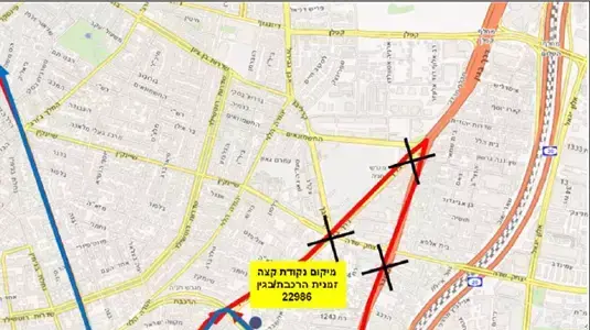 מפת שינויי תנועה בקווי הלילה עקב עבודות הרכבת הקלה בתל אביב מפת שינויי תנועה בקווי הלילה עקב עבודות הרכבת הקלה בתל אביב