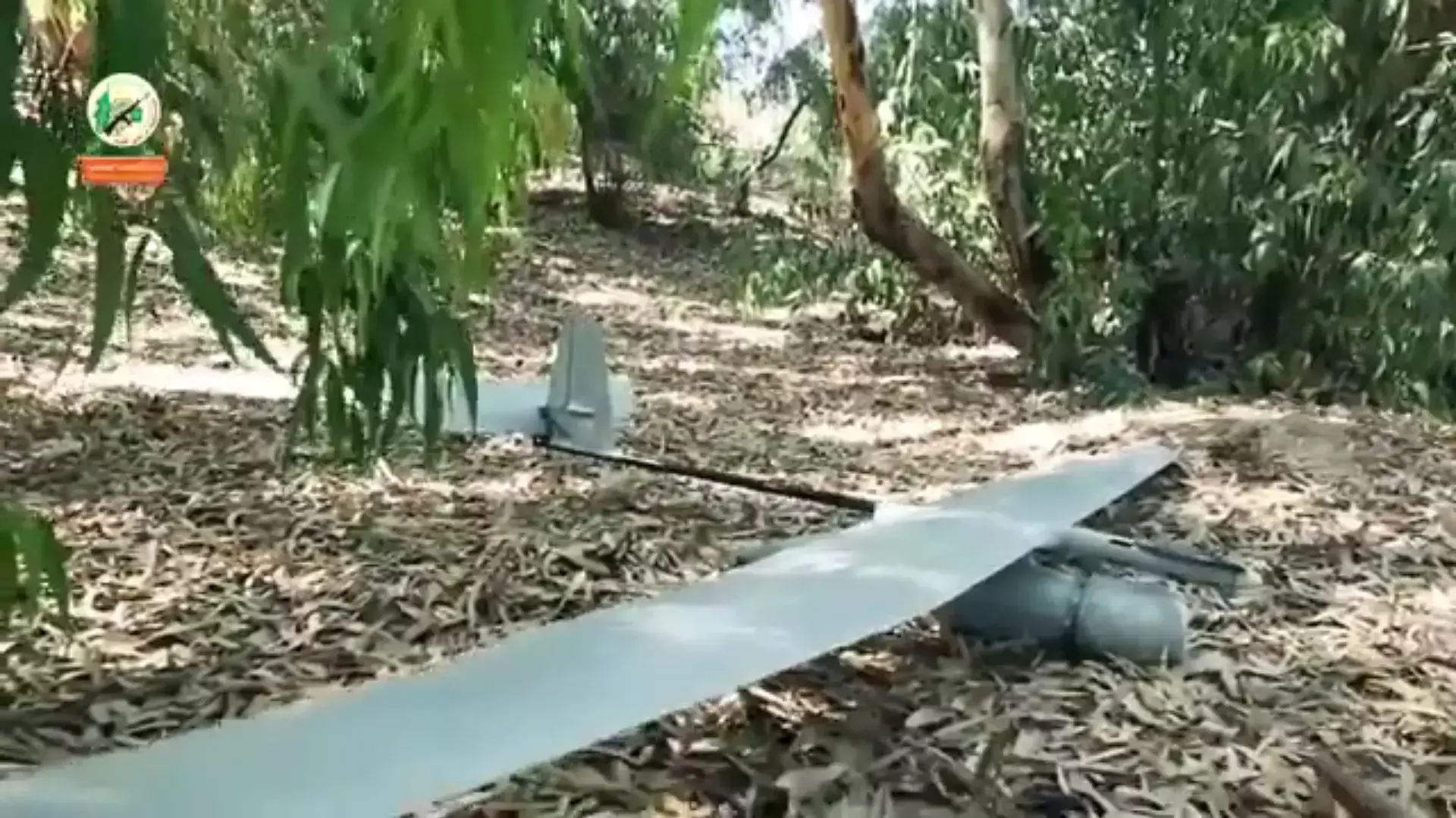 מזל"ט שחמאס טוען שהשיג מידי חיל האוויר בסרטון שפורסם ב-12 באוגוסט 2015 מזל"ט שחמאס טוען שהשיג מידי חיל האוויר בסרטון שפורסם ב-12 באוגוסט 2015