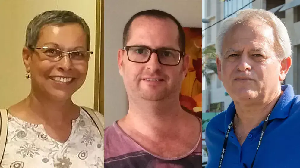 בטי מנוס, אריה הרשקוביץ ונועם תאו, טכנאי רנטגן