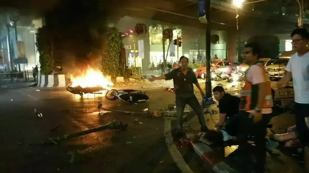 פיצוץ במרכז בנגקוק, בירת תאילנד, 17 באוגוסט 2015 פיצוץ במרכז בנגקוק, בירת תאילנד, 17 באוגוסט 2015