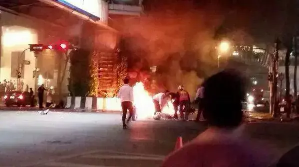 פיצוץ במרכז בנגקוק, בירת תאילנד, 17 באוגוסט 2015 פיצוץ במרכז בנגקוק, בירת תאילנד, 17 באוגוסט 2015