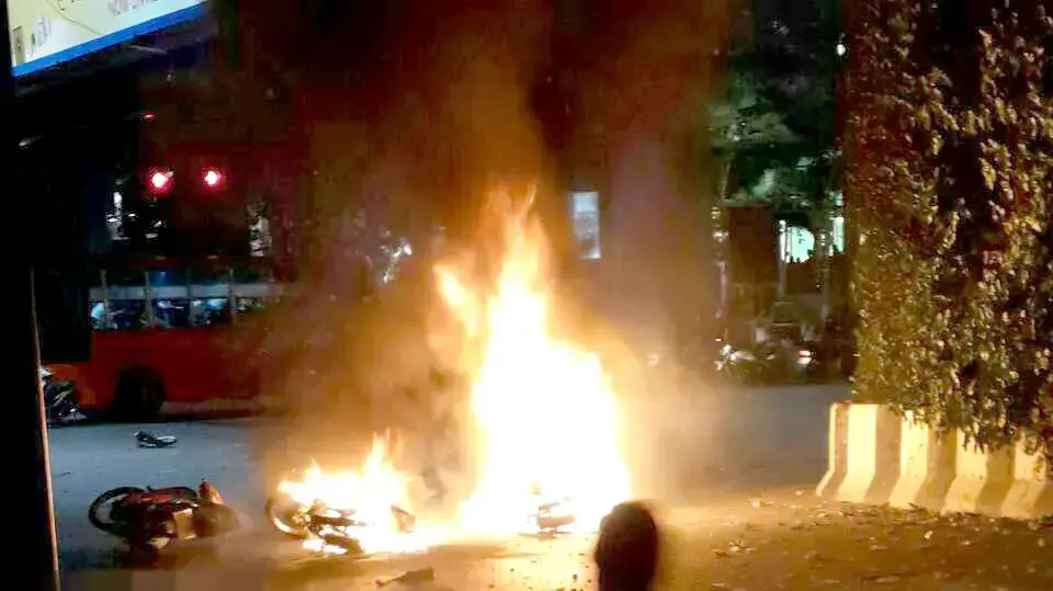 פיצוץ במרכז בנגקוק, בירת תאילנד, 17 באוגוסט 2015