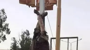 חאלד אסעד, ארכיאולוג שהוצא להורג בידי דאעש בעיר תדמור, סוריה, אוגוסט 2015 חאלד אסעד, ארכיאולוג שהוצא להורג בידי דאעש בעיר תדמור, סוריה, אוגוסט 2015