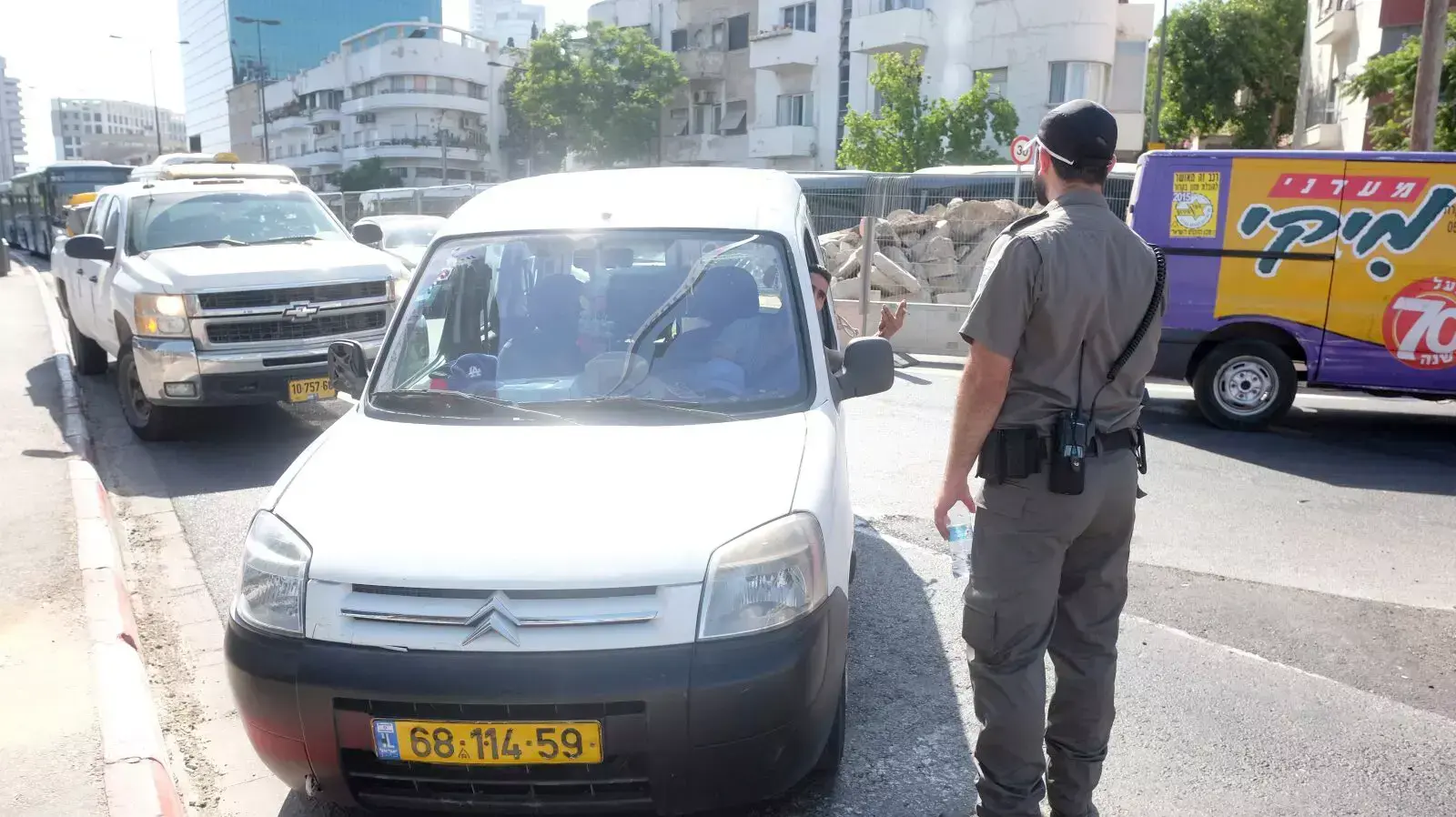 חסימות לקראת הפיצוץ של גשר מעריב, אוגוסט 2015 חסימות לקראת הפיצוץ של גשר מעריב, אוגוסט 2015