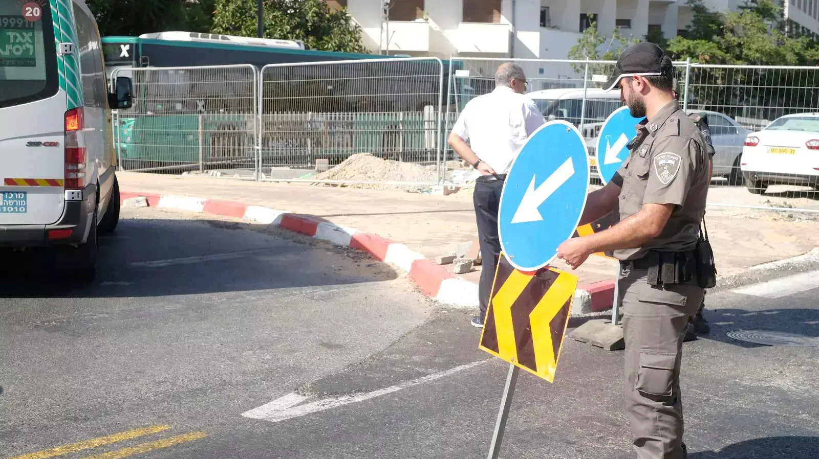 חסימות לקראת הפיצוץ של גשר מעריב, אוגוסט 2015 חסימות לקראת הפיצוץ של גשר מעריב, אוגוסט 2015