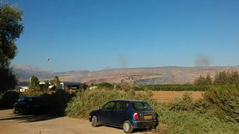 שתי רקטות התפוצצו בצפון אצבע הגליל, אוגוסט 2015