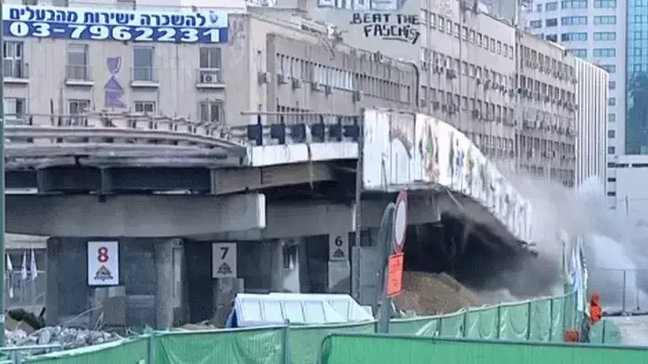 פיצוץ גשר מעריב פיצוץ גשר מעריב