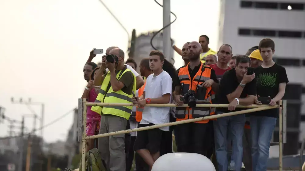 ההכנות לקראת פיצוץ גשר מעריב, 21 באוגוסט 2015 ההכנות לקראת פיצוץ גשר מעריב, 21 באוגוסט 2015