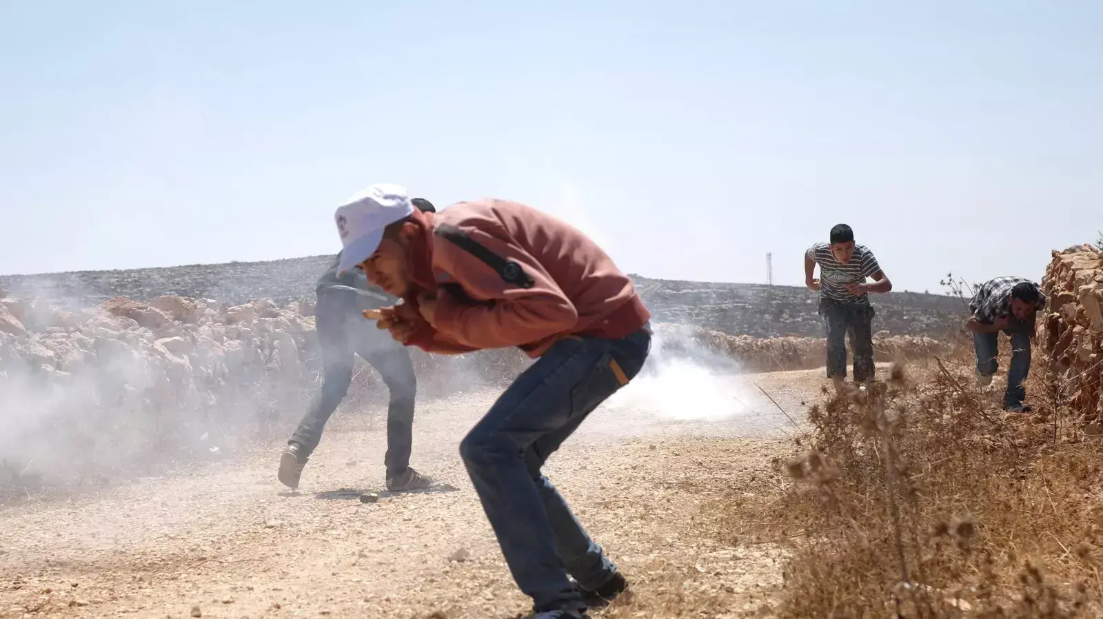 עימותים אלימים בין פלסטינים למתנחלים סמוך להתנחלות אש קודש, אוגוסט 2015