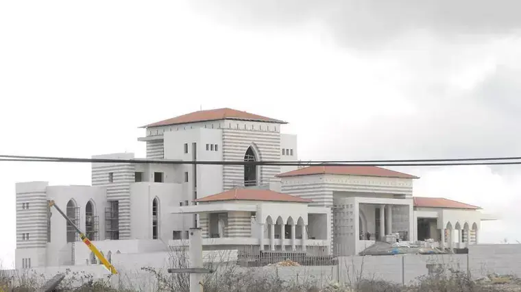 הדמייה של ארמון האירוח של אבו מאזן הדמייה של ארמון האירוח של אבו מאזן