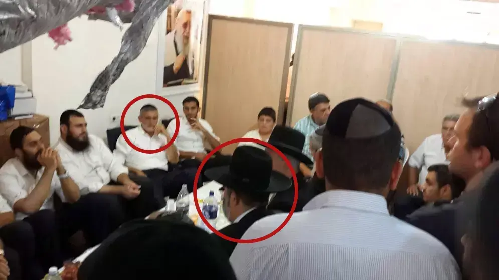 אריה דרעי ואלי ישי, 27 באוגוסט 2015 אריה דרעי ואלי ישי, 27 באוגוסט 2015